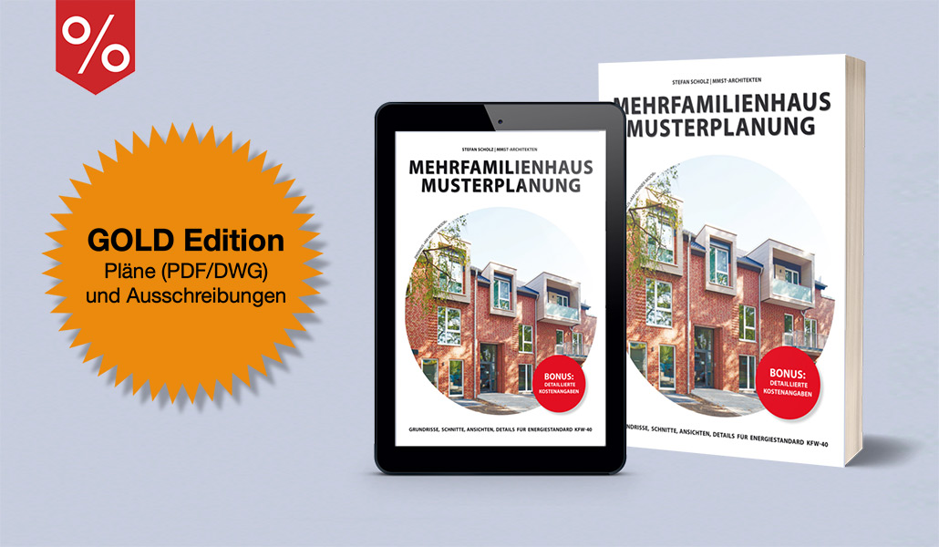 Buch Mehrfamilienhaus Musterplanung – Grundriss